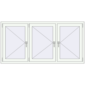 Buy Tilt-and-Turn 1800x900 mm KORSA OPTIMUM REHAU EURO 70