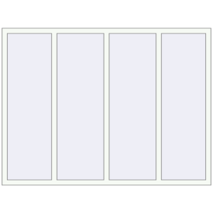 Zamów teraz Okna skrzydłowe 2000x1500 mm ALU STANDARD 72 RAL 9016 Traffic white dwustronny