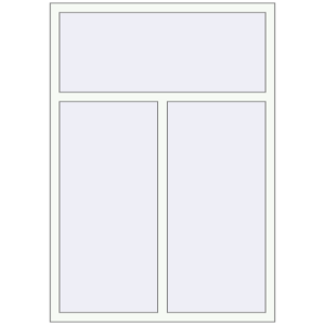 Zamów teraz Okna skrzydłowe 1200x1700 mm ALU STANDARD 72 RAL 9016 Traffic white dwustronny
