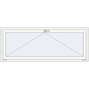 Buy Tilt-and-Turn 1800x700 mm REHAU ENERGY-SAVING SYNEGO MD RAL 9016 Traffic white two-sided