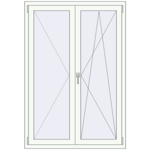 Buy Tilt-and-Turn 1100x1600 mm KORSA OPTIMUM REHAU EURO 70