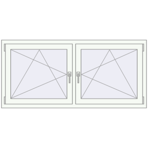 Zamów teraz Okna skrzydłowe 1590x725 mm REHAU ENERGY-SAVING SYNEGO MD ANTHRACITE_GREY_STRUKTURAL zewnętrzny