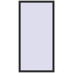 Zamów teraz Okna skrzydłowe 900x1800 mm REHAU OPTIMUM EURO-DESIGN 70 ANTHRACITE_GREY_GLATT dwustronny