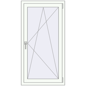 Buy Tilt-and-Turn 700x1400 mm KORSA ENERGY-SAVING REHAU SYNEGO MD