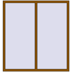 Buy Tilt-and-Turn 1500x1600 mm REHAU ENERGY-SAVING SYNEGO MD GOLDEN OAK two-sided