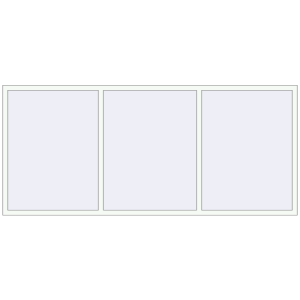 Buy Tilt-and-Turn 2950x1300 mm EPSILON OPTIMA RAL 9016 Traffic white two-sided