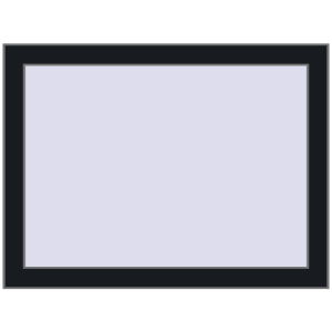 Okno plastikowe 800x600 mm Jednoskrzydłowe. Widok od środka Zamów teraz Okna skrzydłowe 800x600 mm REHAU ARTEVO BLACK_COOL_110L-2 dwustronny