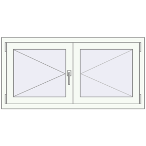 Buy Tilt-and-Turn 1200x600 mm KORSA OPTIMUM REHAU EURO 70