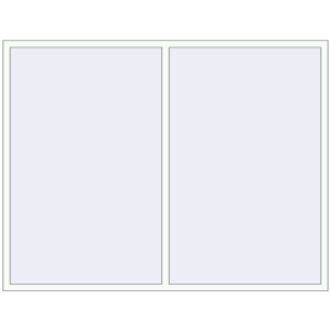 Buy Tilt-and-Turn 2352x1812 mm REHAU BRILLANT DESIGN RAL 9016 Traffic white two-sided
