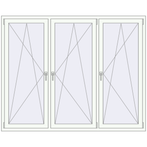 Zamów teraz Okna skrzydłowe 2000x1600 mm KORSA BRILLANT DESIGN