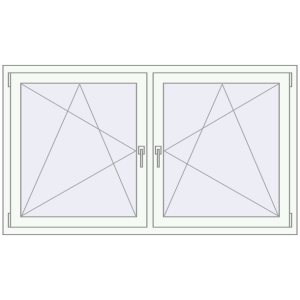 Zamów teraz Okna skrzydłowe 1650x965 mm REHAU ENERGY-SAVING SYNEGO MD BLACK_ULTI-MATT zewnętrzny