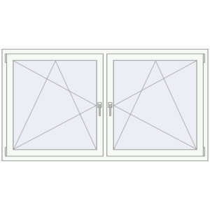 Zamów teraz Okna skrzydłowe 1840x995 mm REHAU ENERGY-SAVING SYNEGO MD GOLDEN OAK zewnętrzny