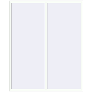 Buy Tilt-and-Turn 1710x2090 mm REHAU OPTIMUM EURO-DESIGN 70 RAL 9016 Traffic white two-sided