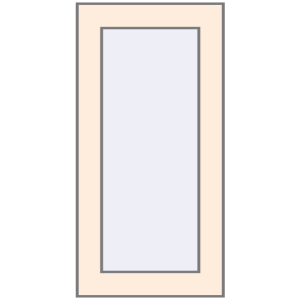 Buy Tilt-and-Turn 300x600 mm REHAU OPTIMUM EURO-DESIGN 70 CREAME_WHITE_50L-2 two-sided