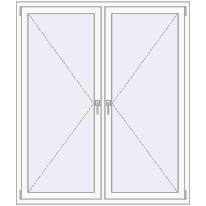 Zamów teraz Okna skrzydłowe 1500x1750 mm REHAU OPTIMUM EURO-DESIGN 70 RAL 9016 Traffic white dwustronny