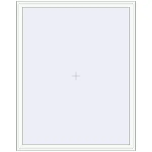 Buy Tilt-and-Turn 2000x2500 mm REHAU OPTIMUM EURO-DESIGN 70 RAL 9016 Traffic white two-sided