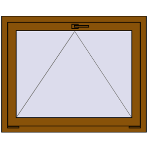 Zamów teraz Okna skrzydłowe 1000x800 mm KORSA OPTIMUM REHAU EURO 70 GOLDEN OAK dwustronny