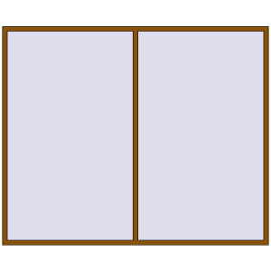 Buy Tilt-and-Turn 2800x2300 mm REHAU ENERGY-SAVING SYNEGO MD GOLDEN OAK two-sided