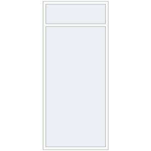 Buy Tilt-and-Turn 1155x2620 mm REHAU BRILLANT DESIGN RAL 9016 Traffic white two-sided