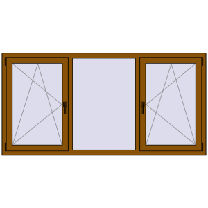 Buy Tilt-and-Turn 2000x1000 mm KORSA ENERGY-SAVING REHAU SYNEGO MD