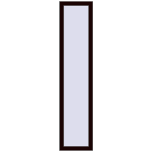 Buy Tilt-and-Turn 400x1800 mm REHAU OPTIMUM EURO-DESIGN 70 CHOCOLATE_BROWN two-sided