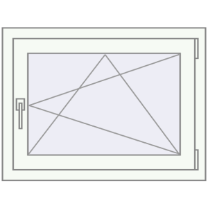 Buy Tilt-and-Turn 820x640 mm KORSA OPTIMUM REHAU EURO 70
