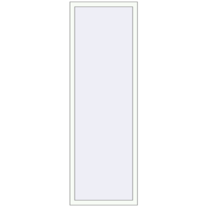 Buy Tilt-and-Turn 700x2100 mm REHAU OPTIMUM EURO-DESIGN 70 RAL 9016 Traffic white two-sided