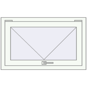 Buy Tilt-and-Turn 890x545 mm REHAU OPTIMUM EURO-DESIGN 70 RAL 9016 Traffic white two-sided