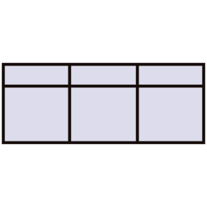 Buy Tilt-and-Turn 3510x1400 mm REHAU ENERGY-SAVING SYNEGO MD BLACK_BROWN two-sided