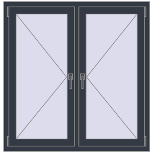 Buy Tilt-and-Turn 1170x1200 mm KORSA ENERGY-SAVING REHAU SYNEGO MD