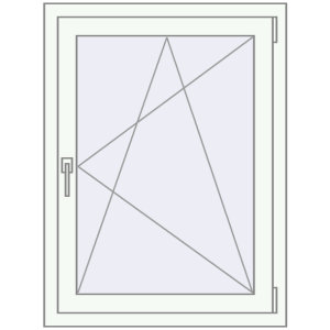 Buy Tilt-and-Turn 800x1000 mm KORSA OPTIMUM REHAU EURO 70