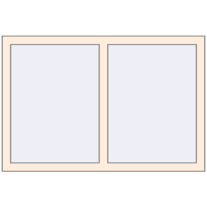 Buy Tilt-and-Turn 1200x800 mm REHAU OPTIMUM EURO-DESIGN 70 CREAME_WHITE_50L-2 two-sided