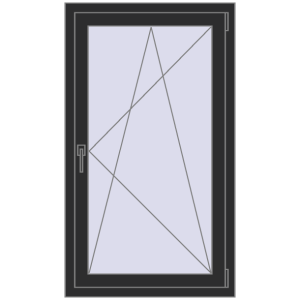 Buy Tilt-and-Turn 740x1280 mm KORSA ENERGY-SAVING REHAU SYNEGO MD
