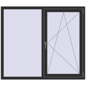 Buy Tilt-and-Turn 1500x1300 mm KORSA OPTIMUM REHAU EURO 70