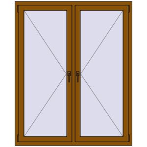 Buy Tilt-and-Turn 1300x1600 mm KORSA OPTIMUM REHAU EURO 70