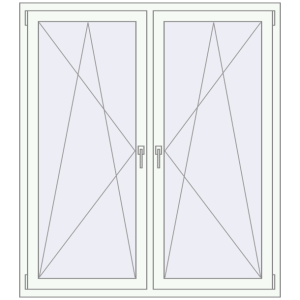Buy Tilt-and-Turn 1400x1600 mm KORSA BRILLANT DESIGN