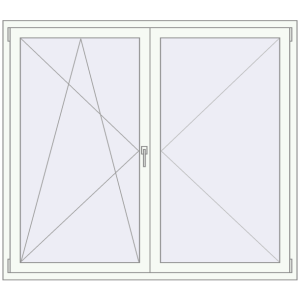Buy Tilt-and-Turn 1700x1500 mm KORSA RENOVATION REHAU EURO 70