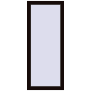 Buy Tilt-and-Turn 520x1150 mm REHAU OPTIMUM EURO-DESIGN 70 BLACK_BROWN two-sided