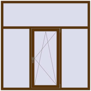 Buy Tilt-and-Turn 1800x1800 mm KORSA OPTIMUM REHAU EURO 70