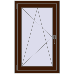 Zamów teraz Okna skrzydłowe 700x1100 mm CLASICTHERM 70 MAHAGON_SAPELI dwustronny