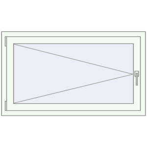 Buy Tilt-and-Turn 1200x700 mm REHAU OPTIMUM EURO-DESIGN 70 ANTHRACITE_GREY_STRUKTURAL external