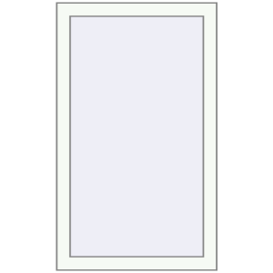 Buy Tilt-and-Turn 600x1000 mm REHAU RENOVATION EURO 70 RAL 9016 Traffic white two-sided