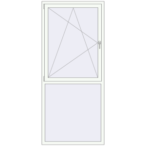 Buy Tilt-and-Turn 1000x2300 mm KORSA ENERGY-SAVING REHAU SYNEGO MD