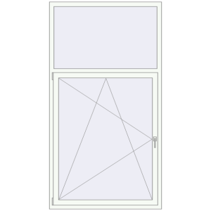 Buy Tilt-and-Turn 1220x2250 mm KORSA OPTIMUM REHAU EURO 70
