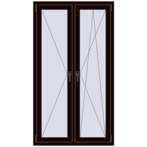 Buy Tilt-and-Turn 980x1750 mm KORSA OPTIMUM REHAU EURO 70