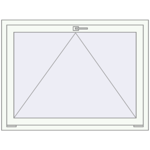 Buy Tilt-and-Turn 1200x900 mm REHAU BRILLANT DESIGN ANTHRACITE_GREY_STRUKTURAL external