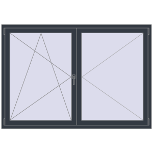 Zamów teraz Okna skrzydłowe 1800x1250 mm KORSA ENERGY-SAVING REHAU SYNEGO MD