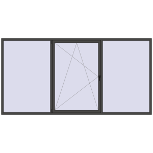 Buy Tilt-and-Turn 3560x1800 mm KORSA ENERGY-SAVING REHAU SYNEGO MD