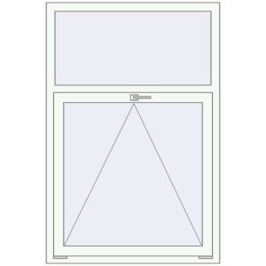 Buy Tilt-and-Turn 1000x1500 mm REHAU OPTIMUM EURO-DESIGN 70 RAL 9016 Traffic white two-sided