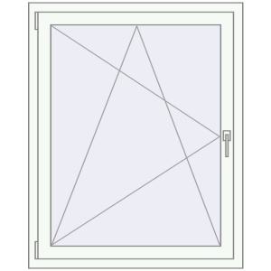 Buy Tilt-and-Turn 960x1160 mm KORSA OPTIMUM REHAU EURO 70